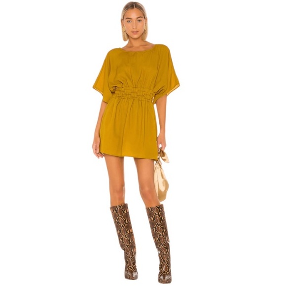 Tularosa Dresses & Skirts - Tularosa Sienna Dress in Mustard